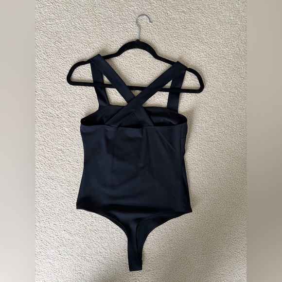 Dynamite Tops - Dynamite Criss Cross Back Bodysuit